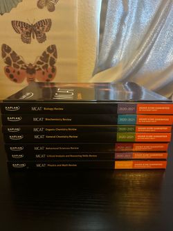 MCAT Kaplan Review Books 2020-2021