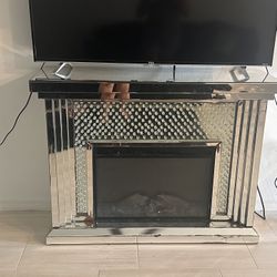 Mirror Fireplace 