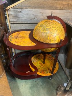 Big antique globe bar!
