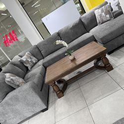 “U” Shape Sectional 🔥 Take It Home With Only $50 Down 