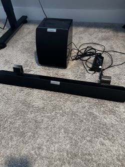 Vizio Soundbar And Bass