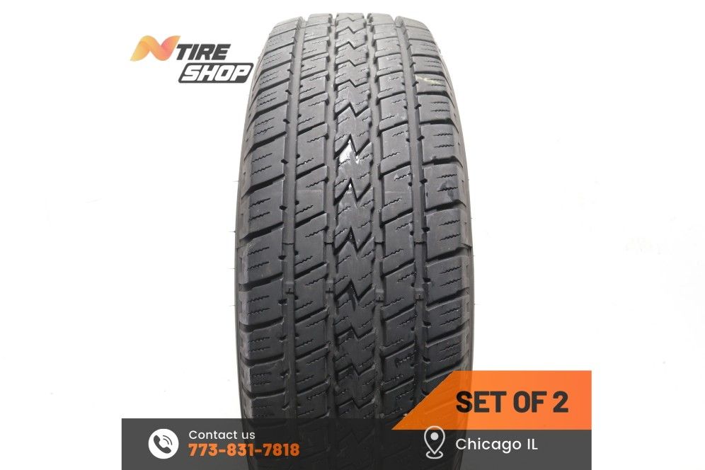 Set of 2 Used 10/32 LT 265/75R16 123/120S Corsa Highway Terrain