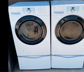 Kenmore Front-Load Washer and electric Dryer Set