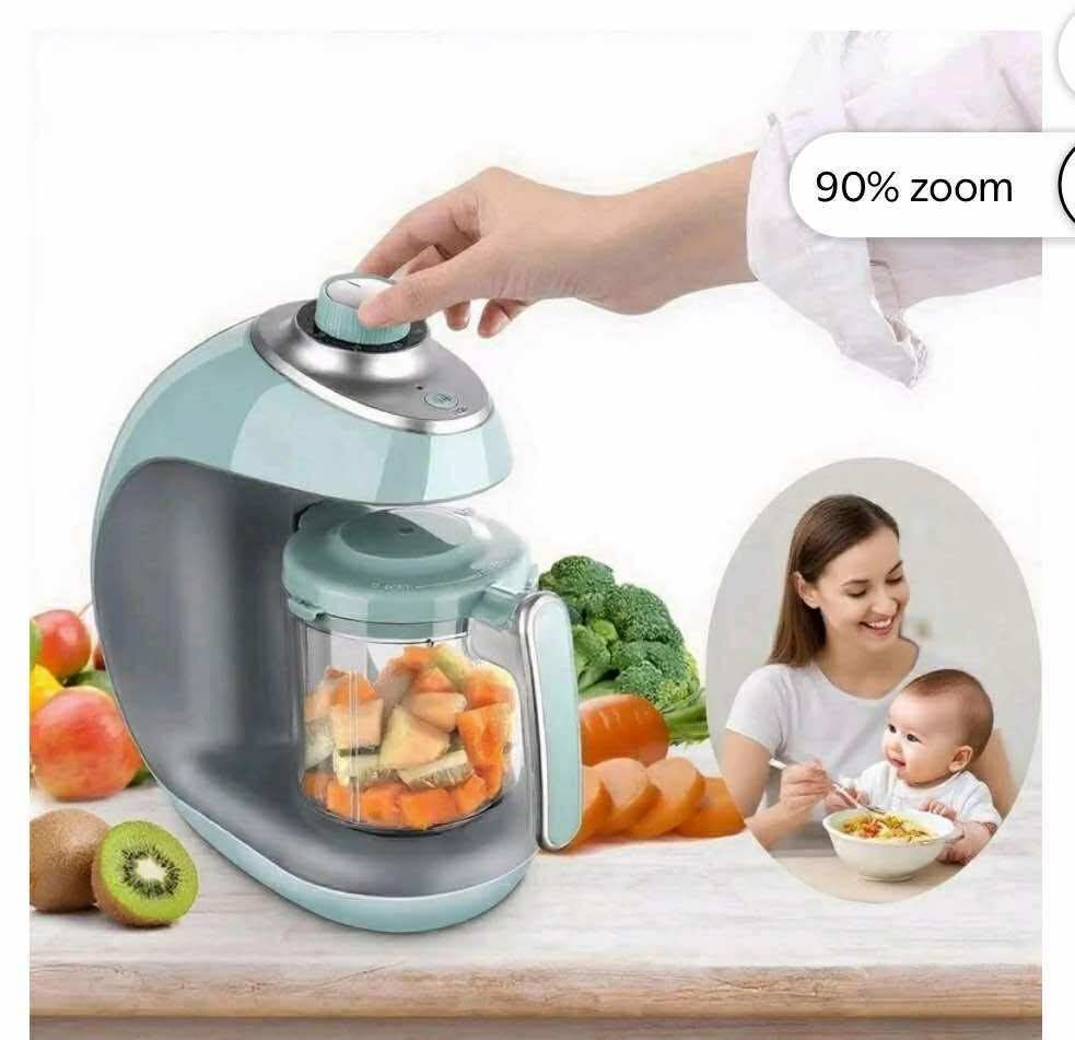 Baby Food Maker Blender and Steamer, Multi Food Processor for Nutritious, Green