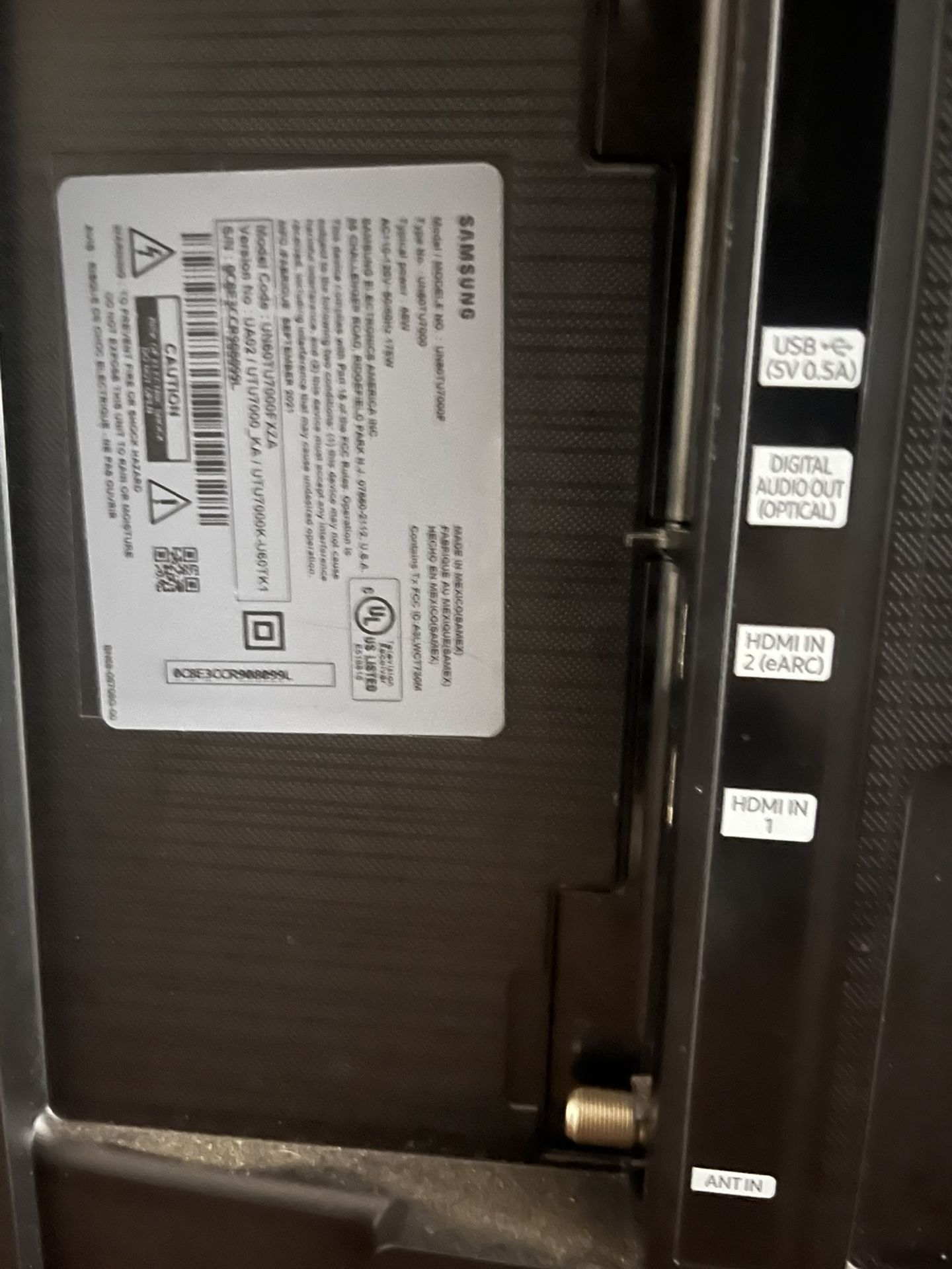 60 Inch Samsung Smart Tv