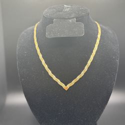 14k Gold Braided Chain