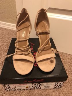 6 1/2 lace up heels