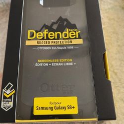 Samsung Galaxy S8 Plus Otterbox Defender Case & Belt Clip