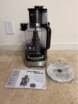 Hamilton Beach Stack and Snap Food Processor