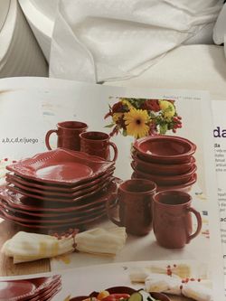 Princess  House   Set   Rojo     16    Pieza   Nueva  Caja