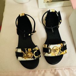 Versace Authentic Kids Toddler Sandals Strap Size 24 - US 8