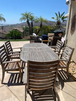 Teak Table & Chairs