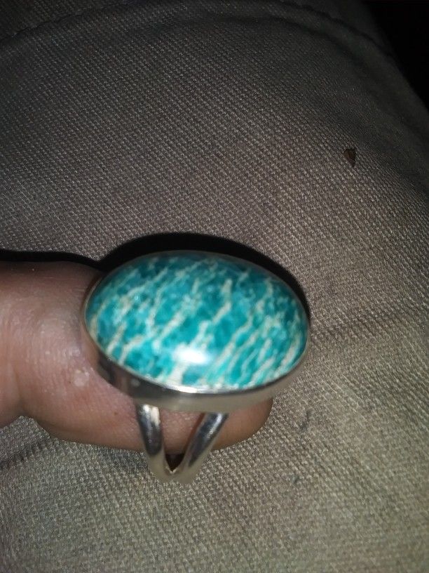 Turquoise .925 Hand Made.