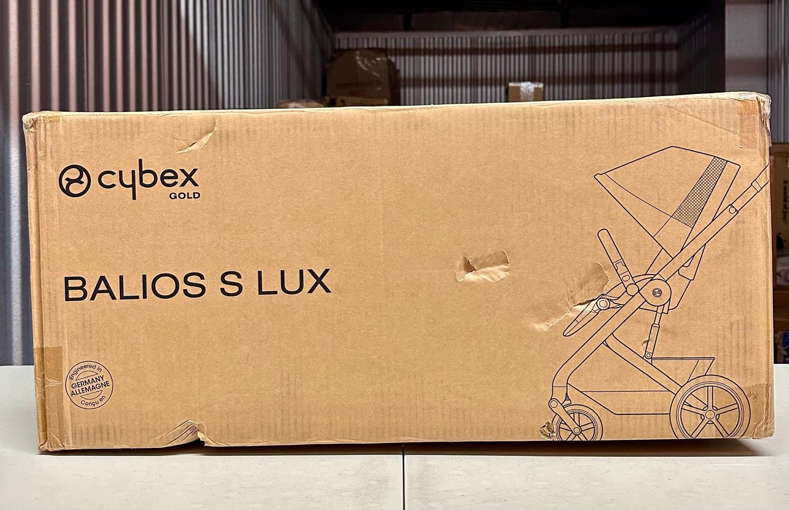 Cybex Balios S Lux Baby Stroller Reversible Seat Black Frame/Moon Black Seat