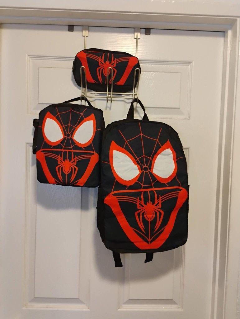 3- piece Spider-Man backpack set