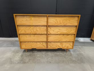 The Leighton Line Mid-Century Modern Tapered Wood Dresser