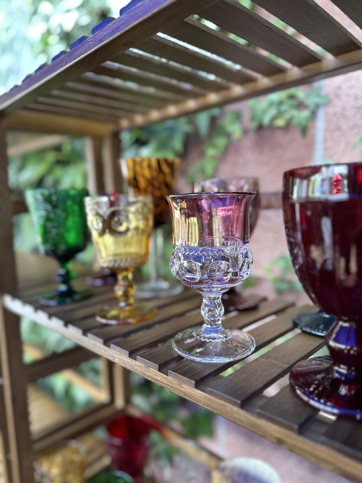 Gorgeous Set Of Eclectic Goblets - DIY Wedding Glasses