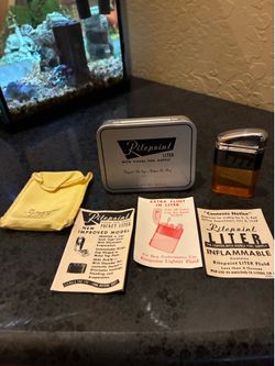 RITEPOINT Visual Fuel Supply LITER, TIN BOX with PAPERS