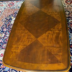 Coffee Table. Heavy Solid Teakwood-$180