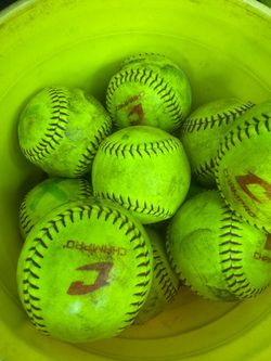 3 Dozen Softballs