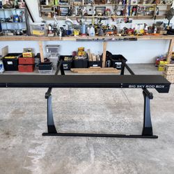 Big Sky Rod Box Original W/ ADARAC Truck Mount Aluminum Version