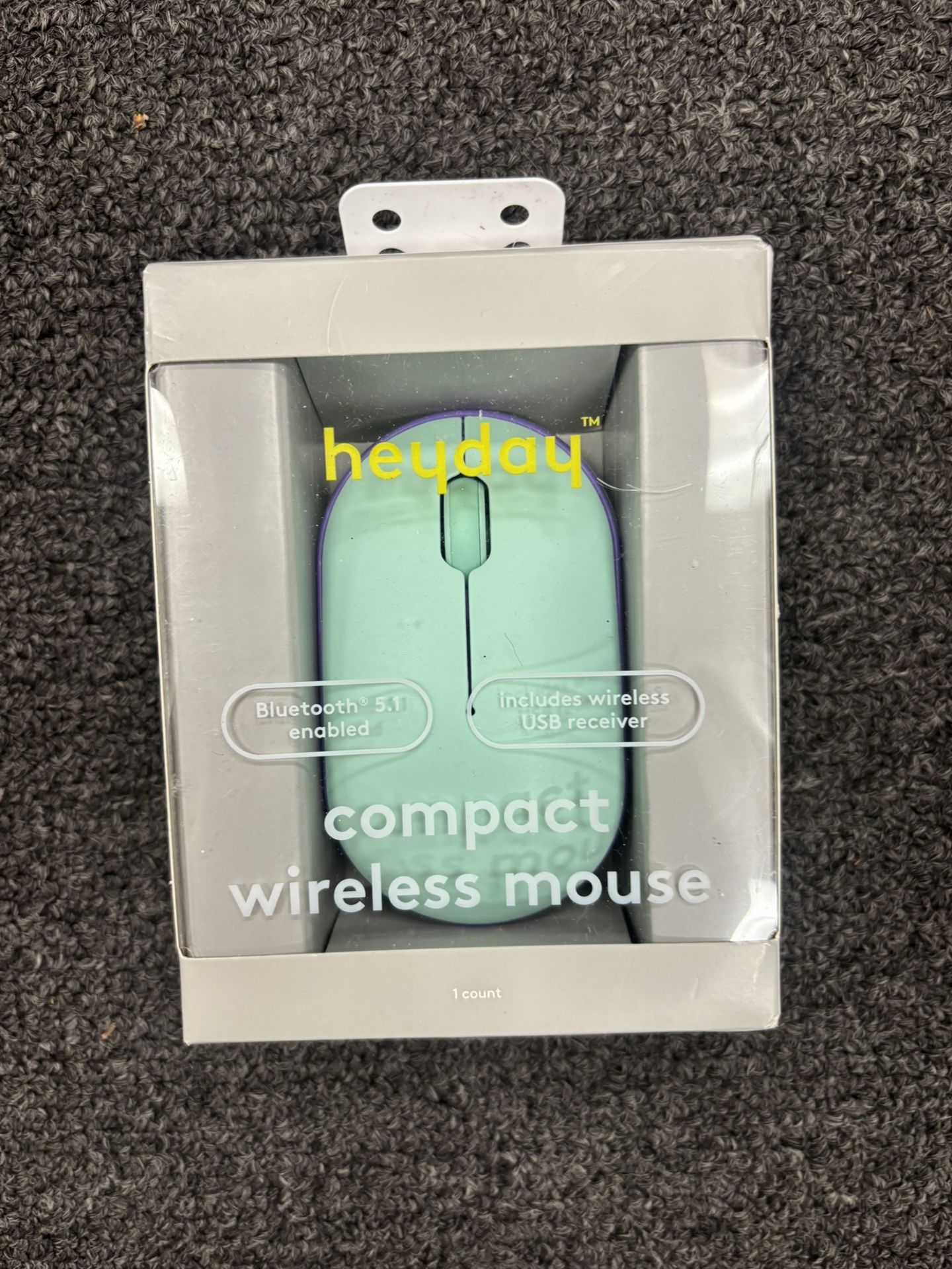 Bluetooth Mouse - Heyday™ Spring Teal: USB-a Connection, Wireless Technology