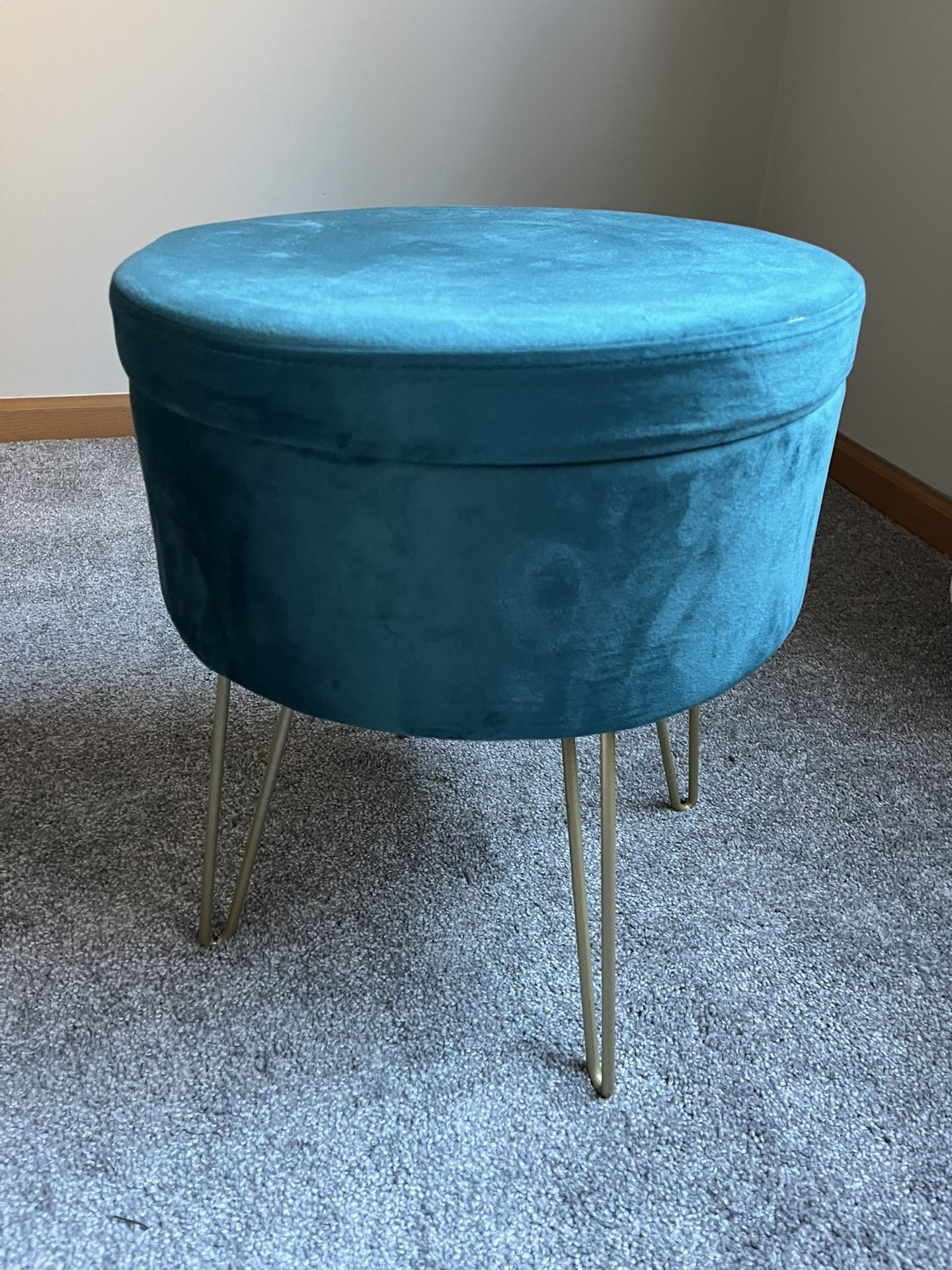 Blue Ottoman Table