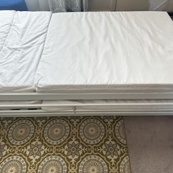 IKEA Twin Bed With Trundle And Expandable Mattresses