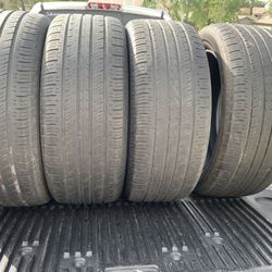 4 hankook kinergy GT tires , 235/50/19