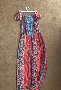 Off shoulder sundress