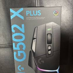 Logitech G502 X PLUS Wireless Gaming Mouse - Black
