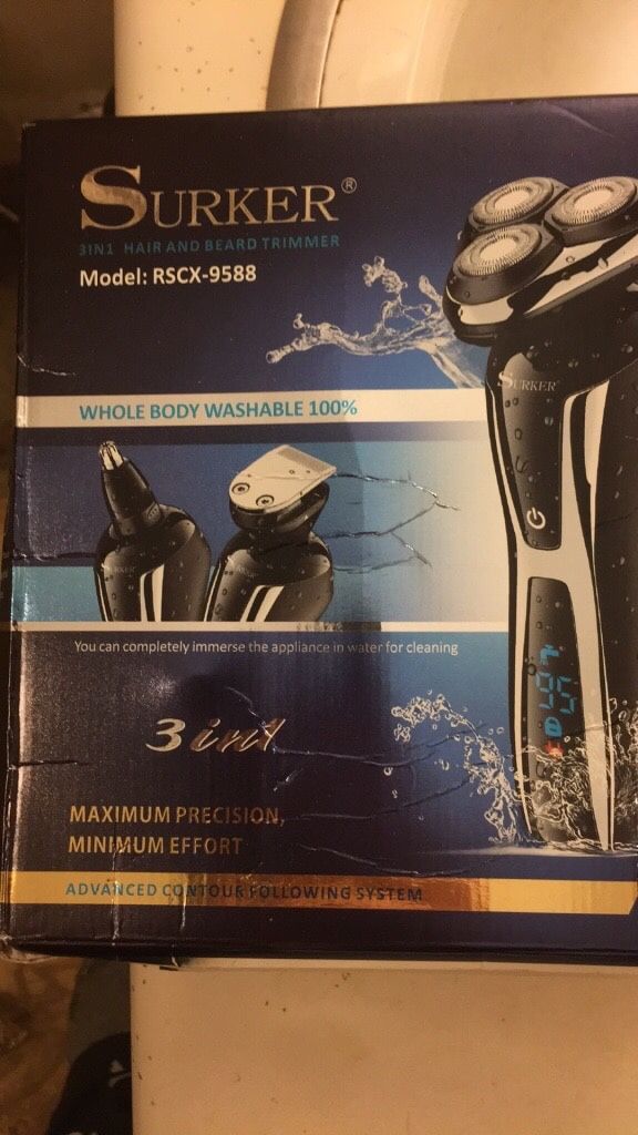  Hair and beard trimmer 3 In 1 Model: Rscx-9588 *New In Box *
