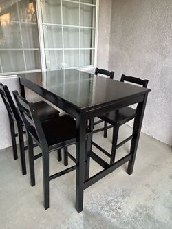 Small IKEA Table with 4 Chairs