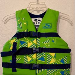 KIDS LIFE VEST 55 UP TO 88 LBS