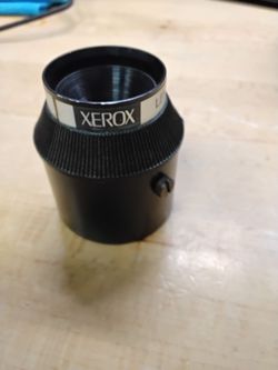 Vintage Xerox Optical Component "Lens F" $25 Or Best Offer