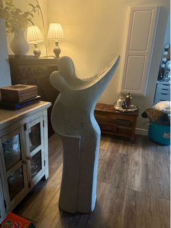 Dancing couple sculpture