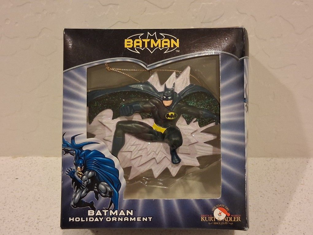 Batman Holiday Ornament NIB