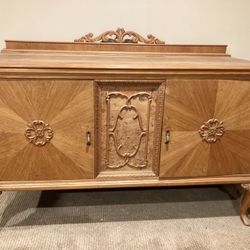 Antique Buffet Cabinet