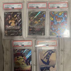 Pokemon Psa 10 Slabs