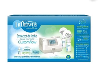Dr. Brown's Custom Flow Hospital Strength Double Electric Breast Pump with Adjustable Settings