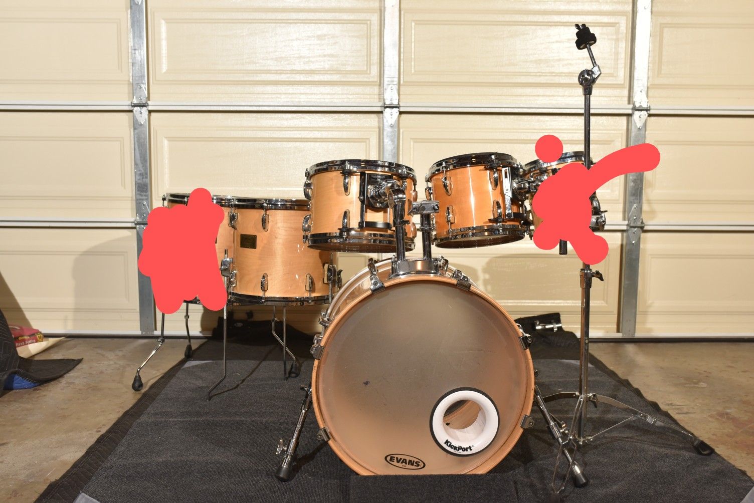 Pearl Masters drum kit