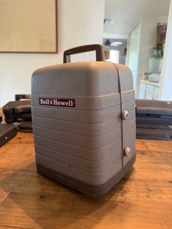 Vintage Bell & Howell 253R 8mm Movie Projector w/ Case