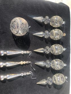 Large Glass Ornaments