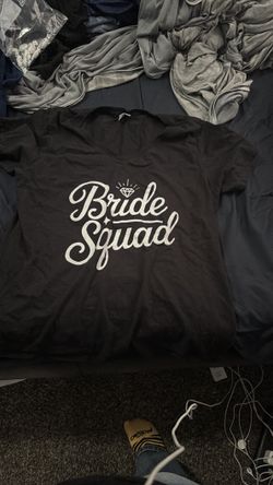 Bride Squad black XL shirt