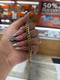 Esclava Mónaco En Oro 14k 💫