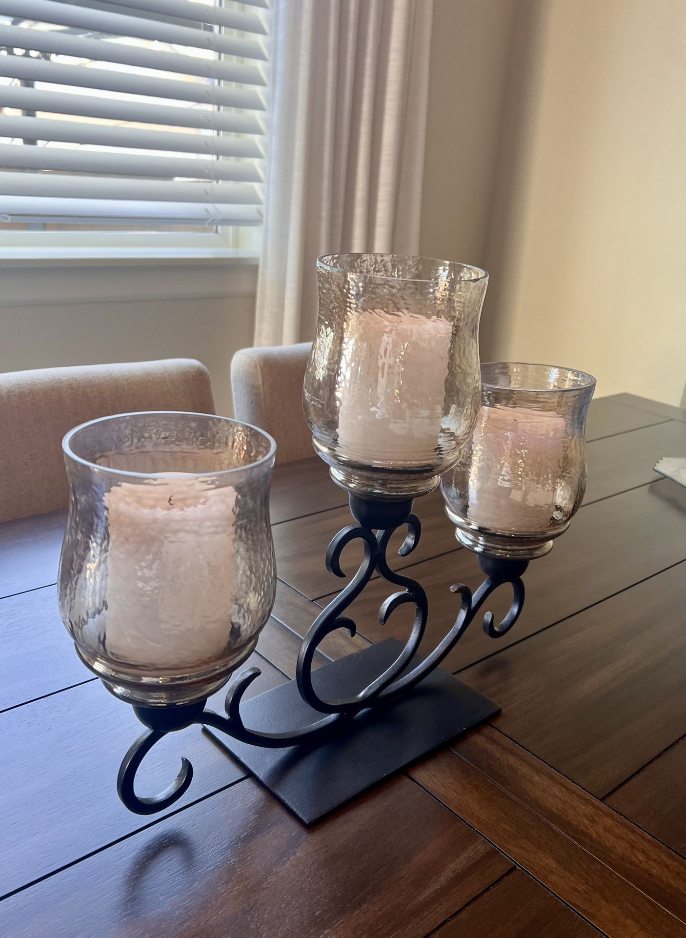 Candle Holder With Candles