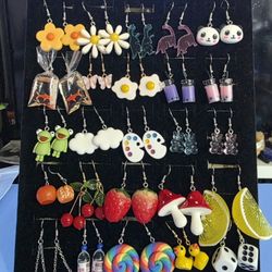 Dangle/Drop Fun Style Earrings 1 Pair