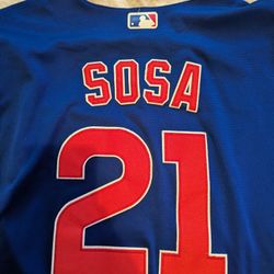 Sammy Sosa Cubs Nike Jersey XXL