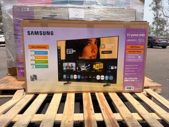 55” Samsung smart 4K UHD HDR CRYSTAL TV