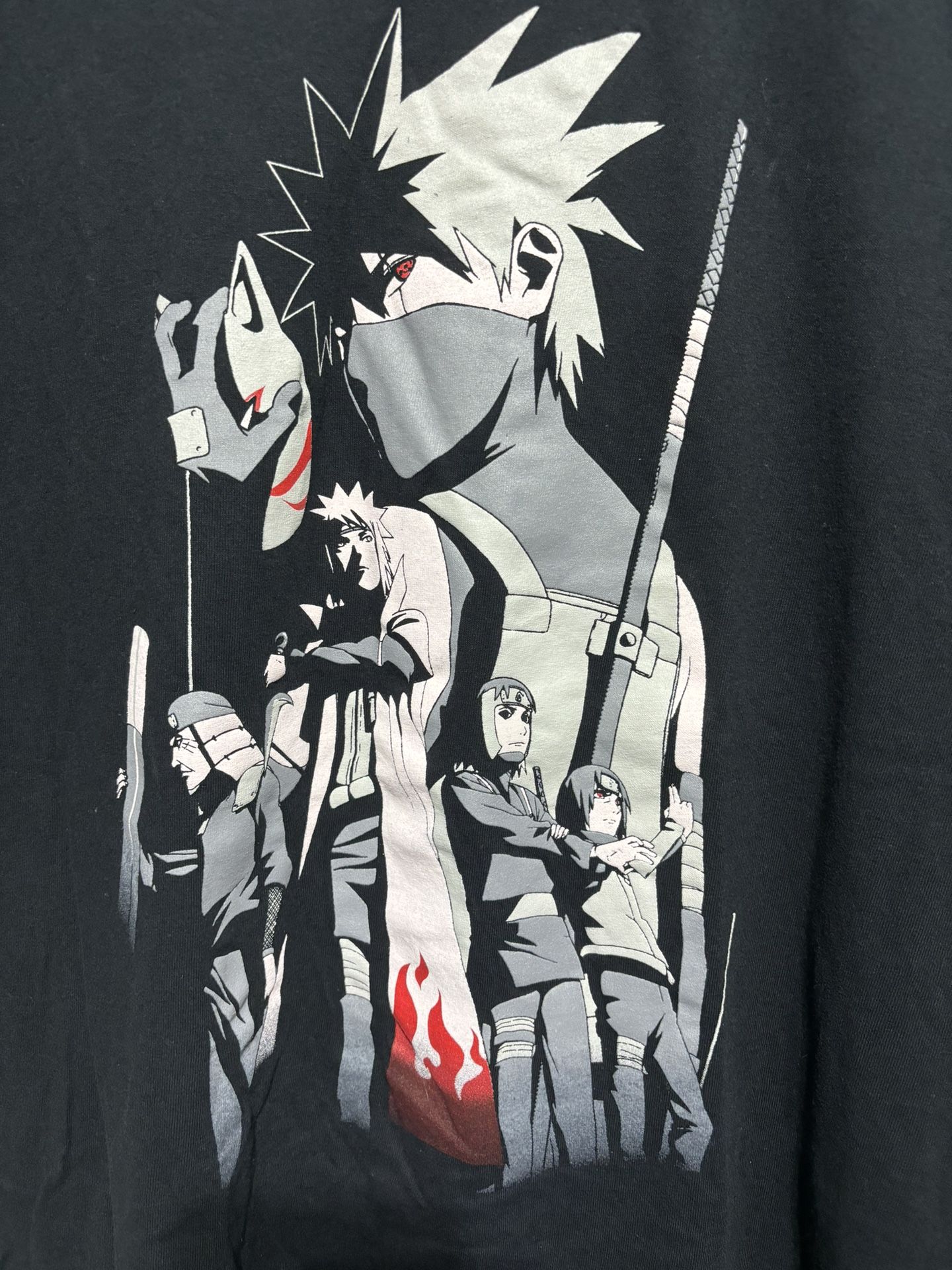 Naruto shippuden shohen jump ripple junction shirt men’s size Large